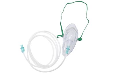 Rebreathing Oxygen Face Mask