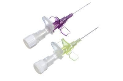 Intravenous Cannula Without Injection Port and With Small Wings